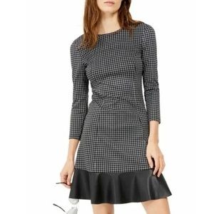 Michael Michael Kors Women's Plaid Ruffle Hem Dress | XS